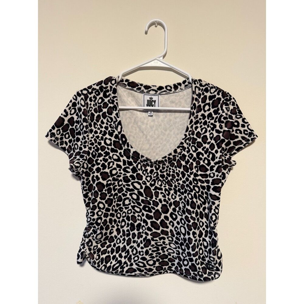Juicy Couture Cheetah Print Top